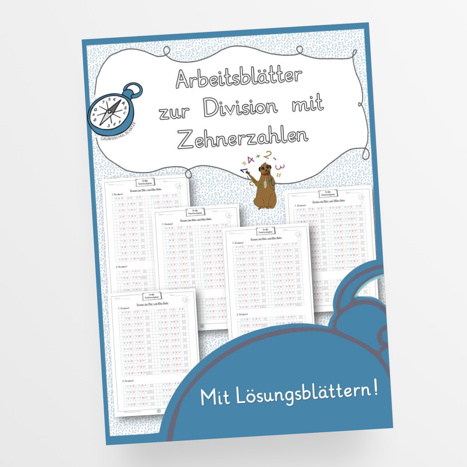 Arbeitsblätter zur Division mit Zehnerzahlen – StudyHelp Lehrmaterial