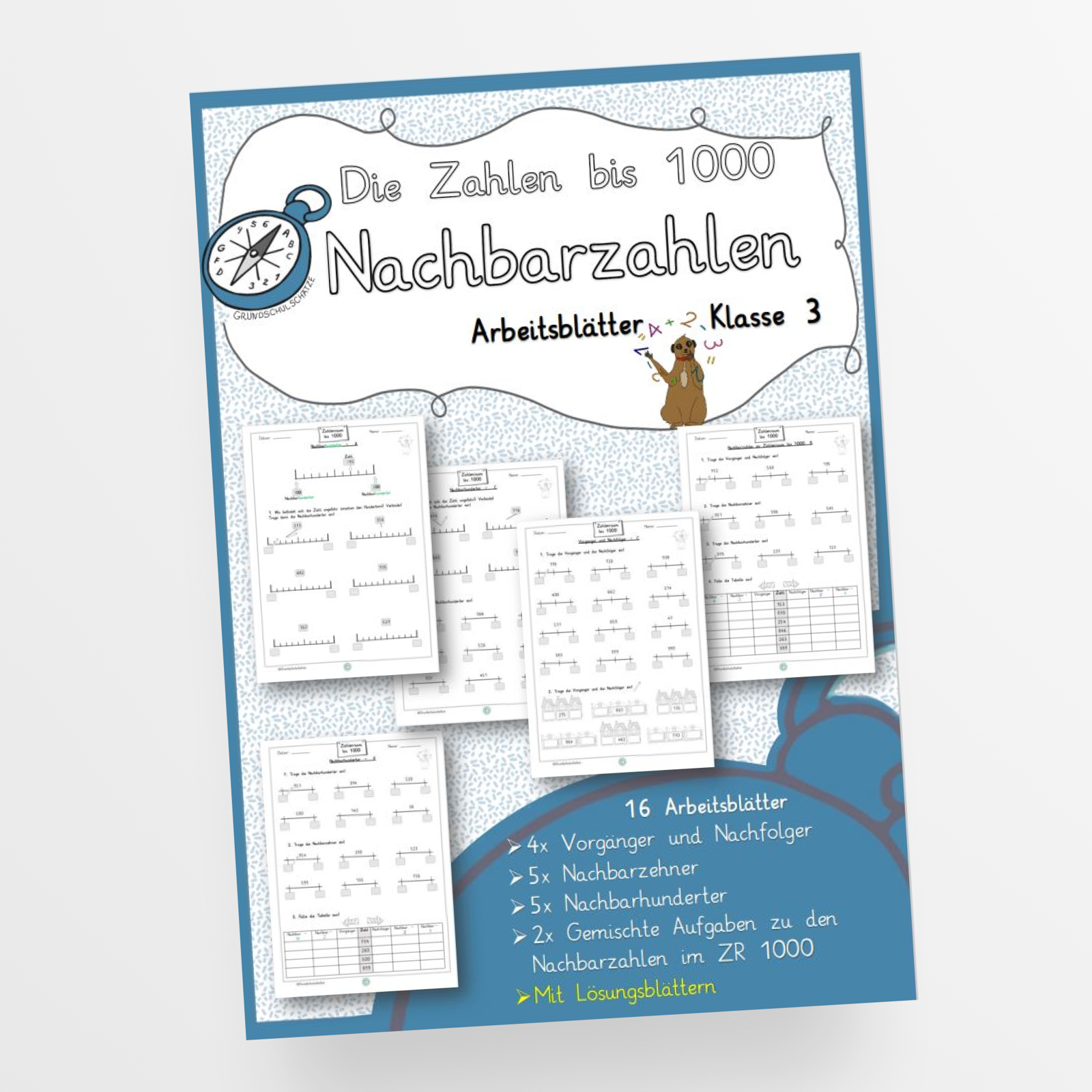 Nachbarzahlen im Zahlenraum bis 1000 – StudyHelp Lehrmaterial