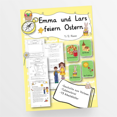 Emma und Lars feiern Ostern Ethik Klasse 1 / 2 Ethik - StudyHelp Lehrmaterial 