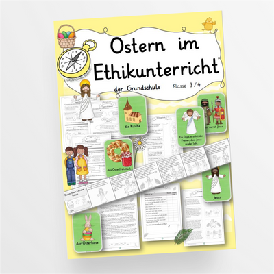 Ostern im Ethikunterricht der Grundschule Klasse 3 / 4 - StudyHelp Lehrmaterial 