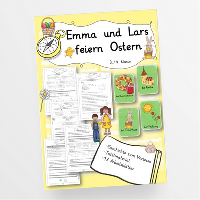 Emma und Lars feiern Ostern Ethik Klasse 3 / 4 Ethik - StudyHelp Lehrmaterial