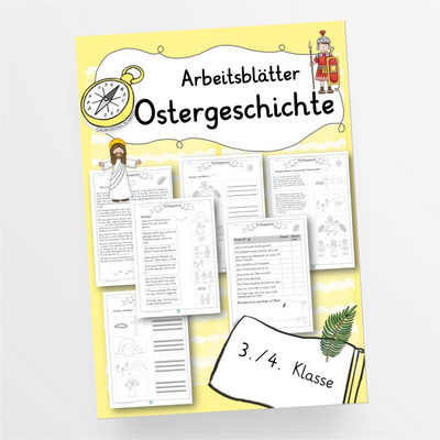 Arbeitsblätter Ostergeschichte Ethik Klasse 3/4 Ostern - StudyHelp Lehrmaterial 