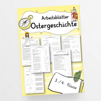 Arbeitsblätter Ostergeschichte Ethik Klasse 3/4 Ostern - StudyHelp Lehrmaterial