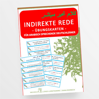 DaF / DaZ Arabisch: Indirekte Rede - Übungskarten - StudyHelp Lehrmaterial 