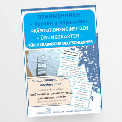 DaF / DaZ Ukrainisch: Merkmale von Nomen - Übungskarten - StudyHelp Lehrmaterial 