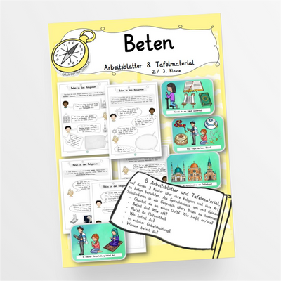 Das Thema "Beten" im Ethikunterricht der Grundschule - StudyHelp Lehrmaterial 