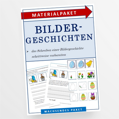 Deutsch: Bildergeschichten vorbereiten - interaktiv - StudyHelp Lehrmaterial 