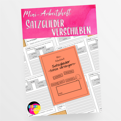 Deutsch Mini-Arbeitsheft Satzglieder Sätze verlängern - StudyHelp Lehrmaterial 