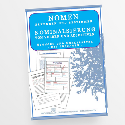 Deutsch: Nomen Großschreibung Nominalisierung mit Übungen für die 5. und 6. Klasse - StudyHelp Lehrmaterial 