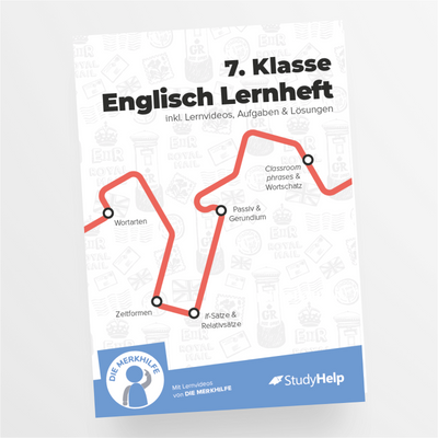 Englisch Lernheft 7. Klasse - StudyHelp Lehrmaterial 