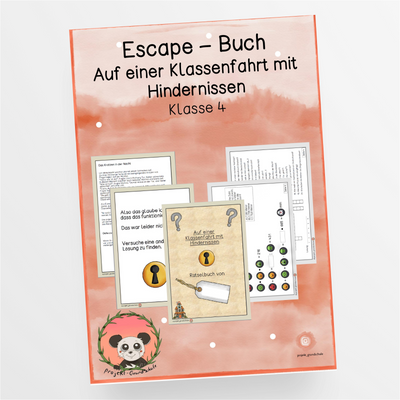 Escape-Buch - Rätselbuch "Die Klassenfahrt" Klasse 4 - StudyHelp Lehrmaterial 