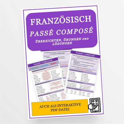 Französisch: Passé Composé - interaktiv - StudyHelp Lehrmaterial 