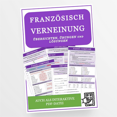 Französisch: Verneinung - interaktiv - StudyHelp Lehrmaterial 