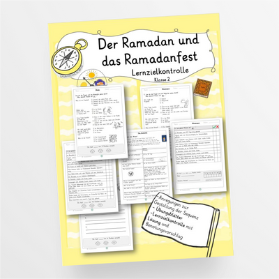 Lernzielkontrolle Ethik Ramadan und Ramadanfest (Zuckerfest) Klasse 2 - StudyHelp Lehrmaterial 