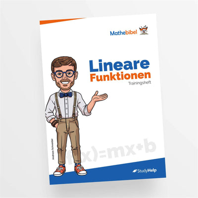 Lineare Funktionen Trainingsheft - Mathebibel - StudyHelp Lehrmaterial 