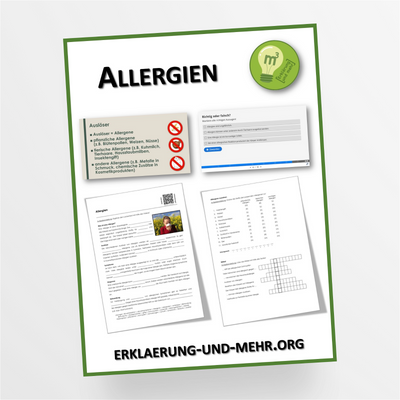 Materialpaket Biologie Thema "Allergien" für die 7.-9. Klasse - StudyHelp Lehrmaterial 