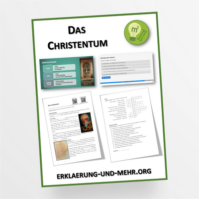 Materialpaket Geschichte Thema "Das Christentum" für die 7.-9. Klasse - StudyHelp Lehrmaterial 