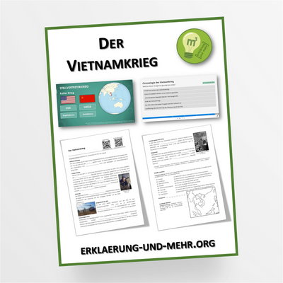 Materialpaket Geschichte Thema "Der Vietnamkrieg" für die 7.-9. Klasse - StudyHelp Lehrmaterial 