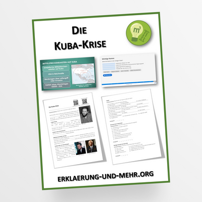 Materialpaket Geschichte Thema "Die Kuba-Krise" für die 7.-9. Klasse - StudyHelp Lehrmaterial 