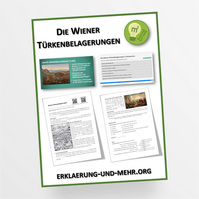 Materialpaket Geschichte Thema "Die Wiener Türkenbelagerungen" für die 6.-8. Klasse - StudyHelp Lehrmaterial 