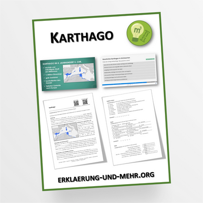 Materialpaket Geschichte zum Thema "Karthago" für die 6.-13. Klasse - StudyHelp Lehrmaterial 