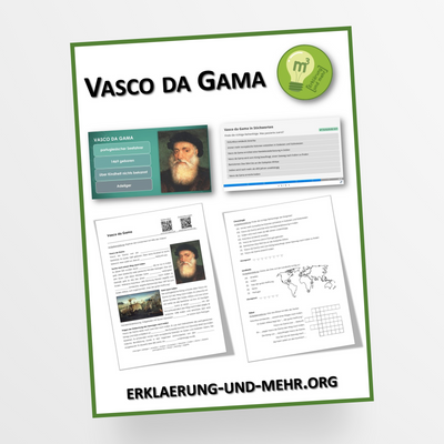 Materialpaket Geschichte zum Thema "Vasco da Gama" für die 7.-13. Klasse - StudyHelp Lehrmaterial 