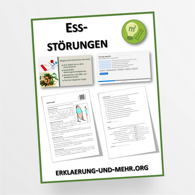 Materialpaket Hauswirtschaft Thema "Essstörungen" für die 7.-8. Klasse - StudyHelp Lehrmaterial 