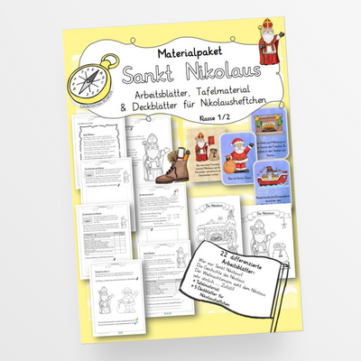 Materialpaket Sankt Nikolaus Klasse 1 2 Ethik - StudyHelp Lehrmaterial 