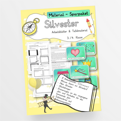 Materialpaket Silvester Klasse 3 4 - StudyHelp Lehrmaterial 