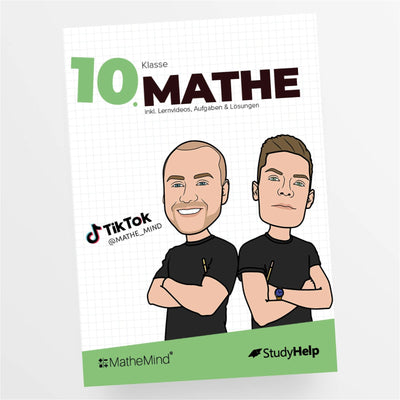 Mathe Lernheft Klasse 10 by MatheMind - StudyHelp Lehrmaterial 