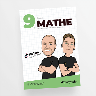 Mathe Lernheft Klasse 9 by MatheMind - StudyHelp Lehrmaterial 