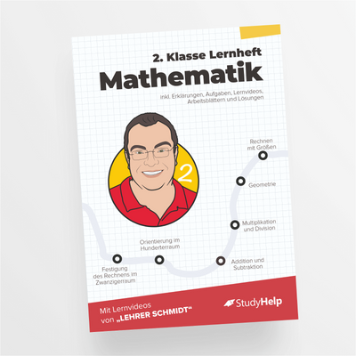 Mathematik 2. Klasse by Lehrer Schmidt - StudyHelp Lehrmaterial 
