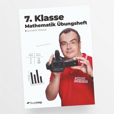 Mathematik 7. Klasse Übungsheft - StudyHelp Lehrmaterial 