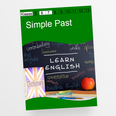 Merkblatt und Arbeitsblätter mit Lösungen zum Simple Past für die 6. und 7. Klasse - StudyHelp Lehrmaterial 