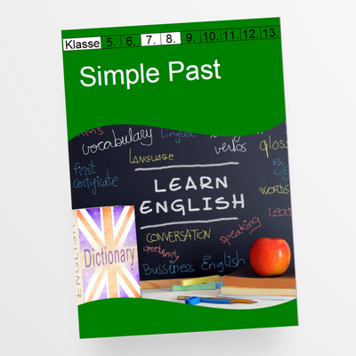 Merkblatt und Arbeitsblätter mit Lösungen zum Simple Past für die 7. und 8. Klasse - StudyHelp Lehrmaterial 