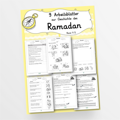 Arbeitsblätter Ramadan/ Ramadanfest (Zuckerfest) Klasse 1 und 2 - StudyHelp Lehrmaterial 