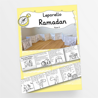 Leporello Ramadan/ Ramadanfest (Zuckerfest) Klasse 4 - StudyHelp Lehrmaterial 