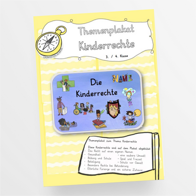 Themenplakat Kinderrechte - StudyHelp Lehrmaterial