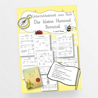 Unterrichtseinheit zum Buch Die kleine Hummel Bommel - StudyHelp Lehrmaterial 