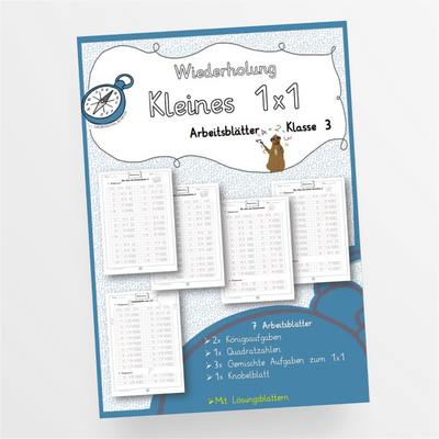 Wiederholung Kleines 1x1 Anfang Klasse 3 - StudyHelp Lehrmaterial 