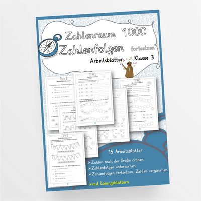 Zahlenraum 1000 Zahlenfolgen untersuchen und fortsetzen - StudyHelp Lehrmaterial 